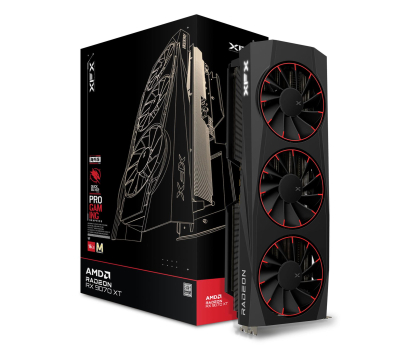 Karta graficzna XFX Radeon RX 9070 XT QuickSilver Magnetic Air 16GB GDDR6